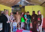 BPBD Tanbu Serahkan Bantuan ke Anak Penderita Stunting