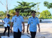 Jajaran Lapas dan Kantor Imigrasi Batulicin Gelar Upacara Tabur Bunga Sambut Hari Kemenkumham ke 78