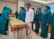 Sebanyak 10 Ketua PKK di Kecamatan Simpang Empat Dilantik, Kades Dukung Penuh Program PKK