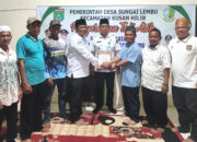 Dua Periode Menjabat, Kades Sungai Lembu Berikan Tali Asih ke Pejabat Purna Tugas