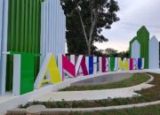 Bundaran Adipura Gunung Tinggi Tampak Megah, Warga Suka Berswafoto