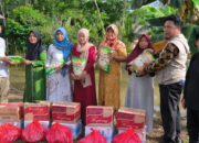 BPBD Tanbu Salurkan Bantuan Warga di Desa Karang Rejo