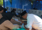 Mencoblosan di TPS 20 Gunung Antasari, Wabup Muh Rusli Himbau Masyarakat Salurkan Hak Pilihnya