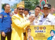 Pos Linmas Desa Pandan Sari Karang Bintang Binaan Satpol PP dan Damkar Tanbu, Juara SeKalsel