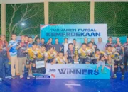 Turnamen Futsal Kemerdekaan Yang Digelar JMSI Kejari Tanbu Sukses, Arutmin Jadi Juara