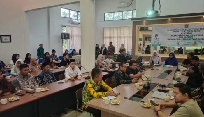 DLH Tanbu Luncurkan Aplikasi Bang Julpikar’S