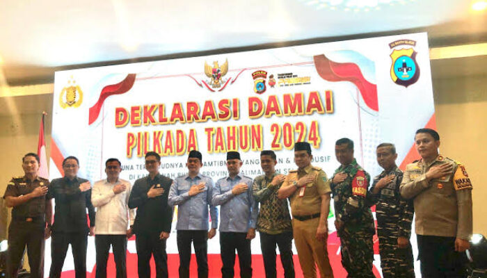 Polda Kalsel Gelar Deklarasi Pilkada Damai Tahun 2024 di Tanah Bumbu