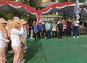 Jalan Santai Meriahkan HUT Korpri ke 53 Di Tanah Bumbu