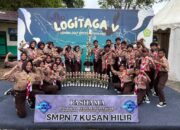 Sabet 18 Piala, Pramuka SMP Negeri 7 Kusan Hilir Bangga Raih Juara Umum Logitaga V