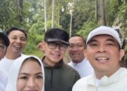 Bupati Tanah Bumbu Andi Rudi Latif dan Kepala Daerah Lainnya Menuju Puncak Gunung Tidar pada Hari Ketujuh Retreat