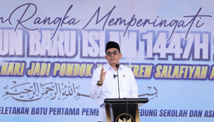 Puncak Milad ke-15 Ponpes Salafiyah Al-Istiqamah Mantewe Berlangsung Haru, Bupati Andi Rudi Latif Beri Apresiasi