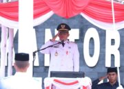 HUT RI Ke-80, Upacara Penurunan Bendera di Tanah Bumbu Berlangsung Khidmat dan Tertib