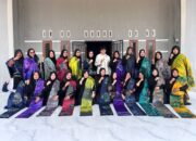 Sasirangan Kreatif Warga Sarigadung Dipamerkan Pada Penutupan Pelatihan