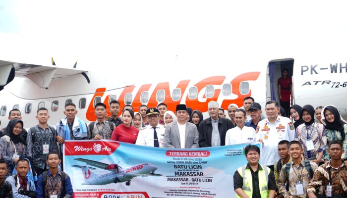 Batulicin–Makassar Terbang Perdana, Tiket Langsung Ludes