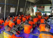 Sinergi Kesiapsiagaan, BPBD Tanbu Berikan Ilmu Kebencanaan kepada Banser GP Ansor